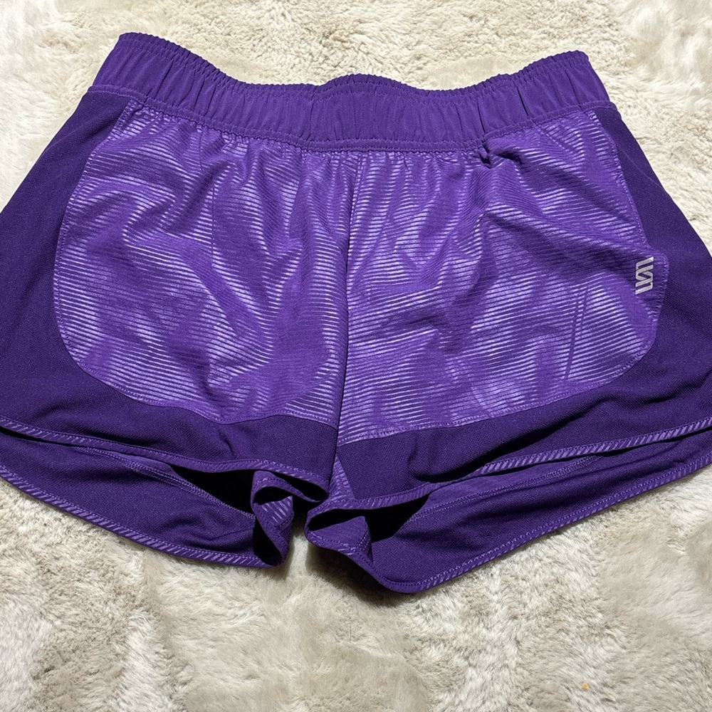 Women's Purple Athletic Shorts